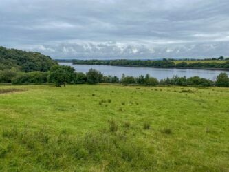 The view of Anglezarke at lunch time