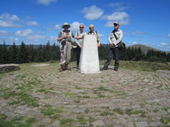 on the summit of Beacon Fell